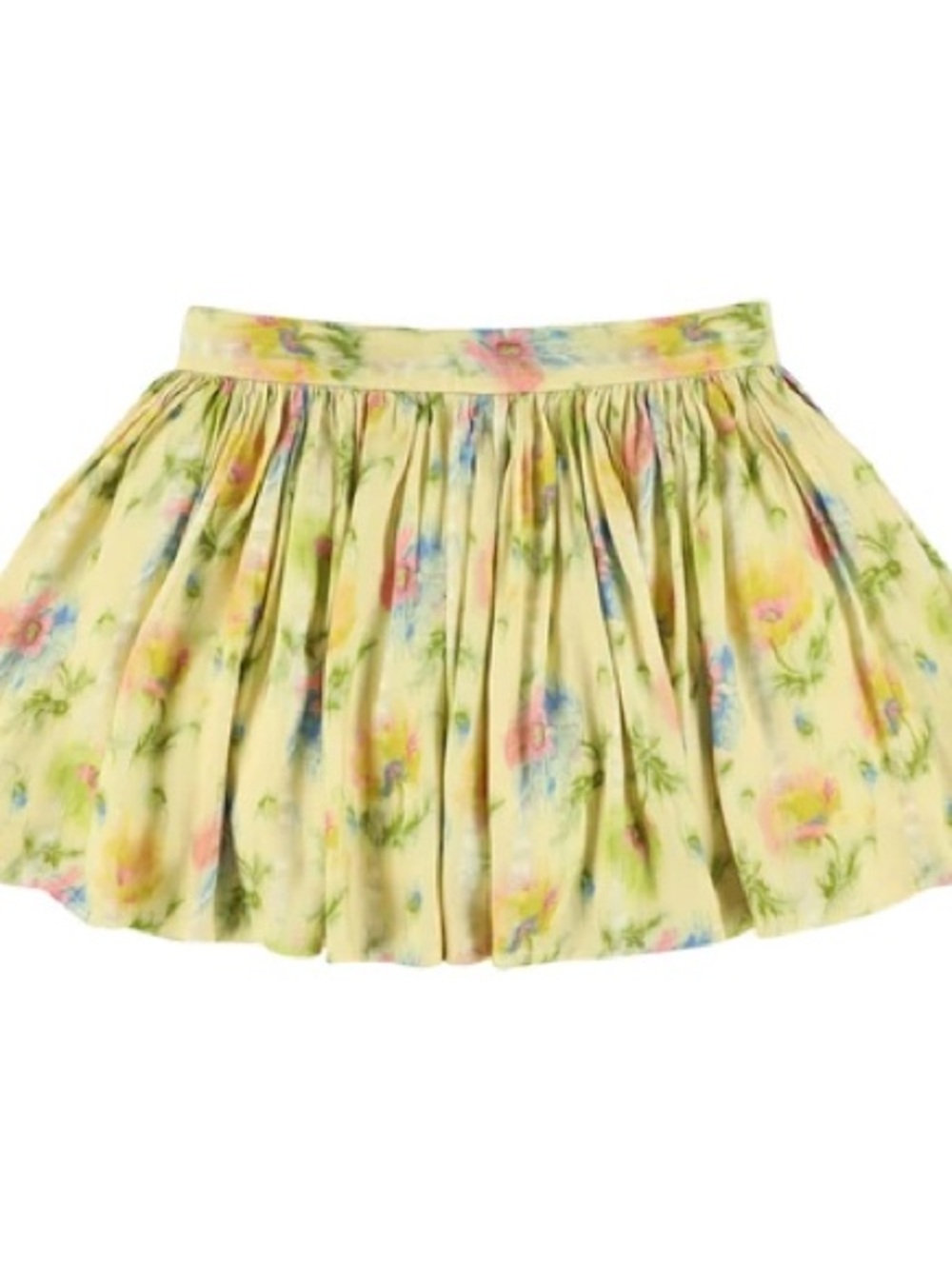 Morley Robin Yellow Alma Floral Pleated Skirt - NWT size 8